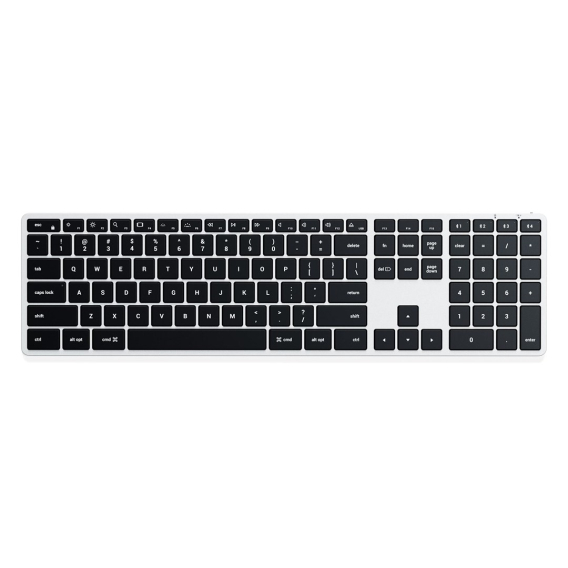 Obrázok pre Satechi X3 klávesnice Kancelář Bluetooth QWERTY Anglický Černá, Stříbrná