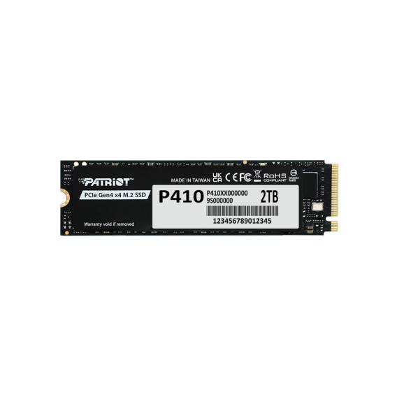 Obrázok pre SSD Patriot Viper P410 M.2 PCI-Ex4 NVMe 1,4 2TB 5 GB/s (P410P2TBM28H)