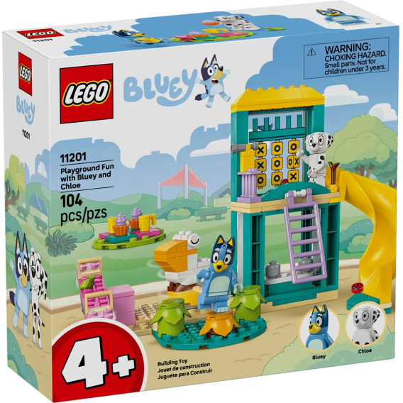 Obrázok pre LEGO BLUEY 11201 Zábava na hřišti s Bluey a Chloe