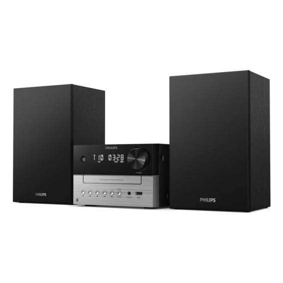 Obrázok pre Philips TAM3205M2 domácí stereo souprava Domácí mikro audio systém 20 W Černá, Stříbrná