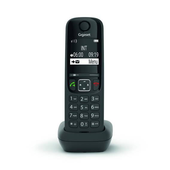 Obrázok pre Gigaset AS690HX Analog/DECT telefon Identifikace volajícího Černá
