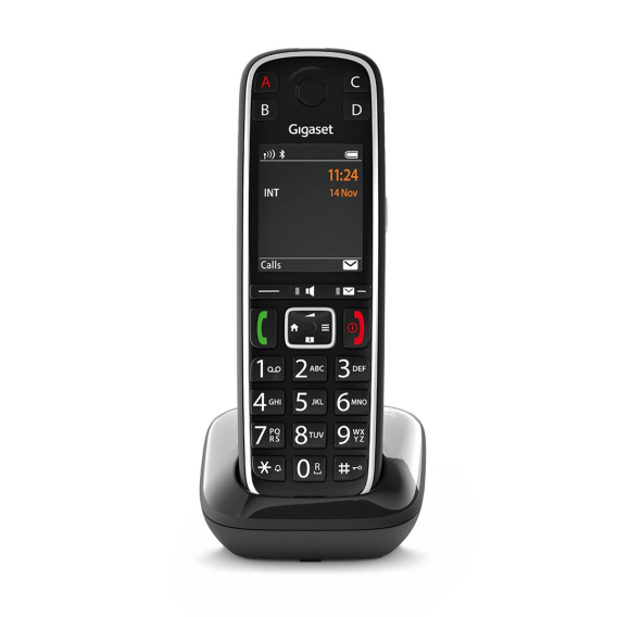 Obrázok pre Gigaset E720 Analog/DECT telefon Identifikace volajícího Černá