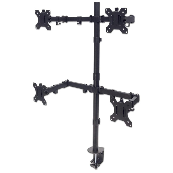 Obrázok pre Manhattan 461566 Držák/stojan na monitor 81,3 cm (32") Stůl Černá