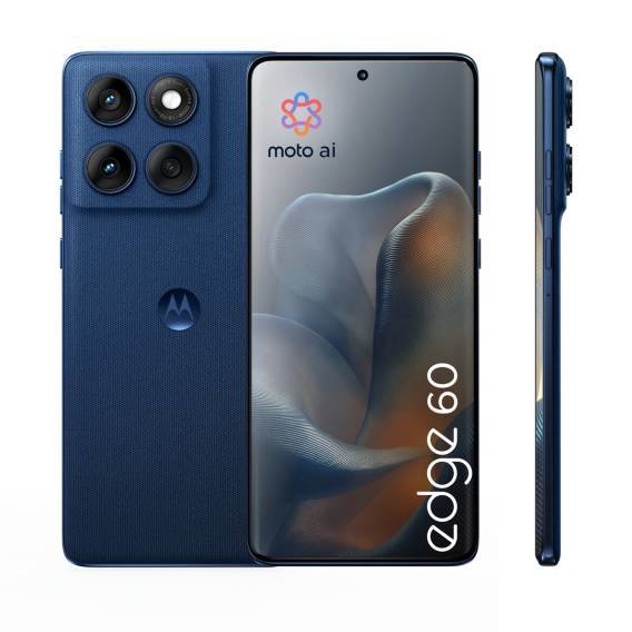 Obrázok pre Motorola edge 60 16,9 cm (6.67") Dual SIM Android 15 5G USB typu C 12 GB 256 GB 5200 mAh Modrá