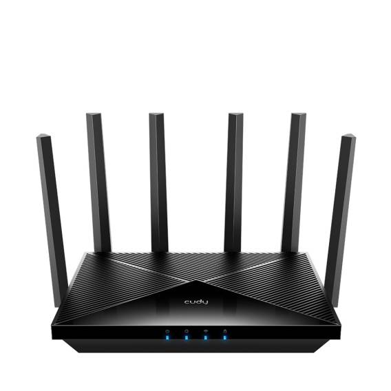 Obrázok pre Cudy WR11000 bezdrátový router 2.5 Gigabit Ethernet Tři pásma (2,4 GHz / 5 GHz / 6 GHz) Černá