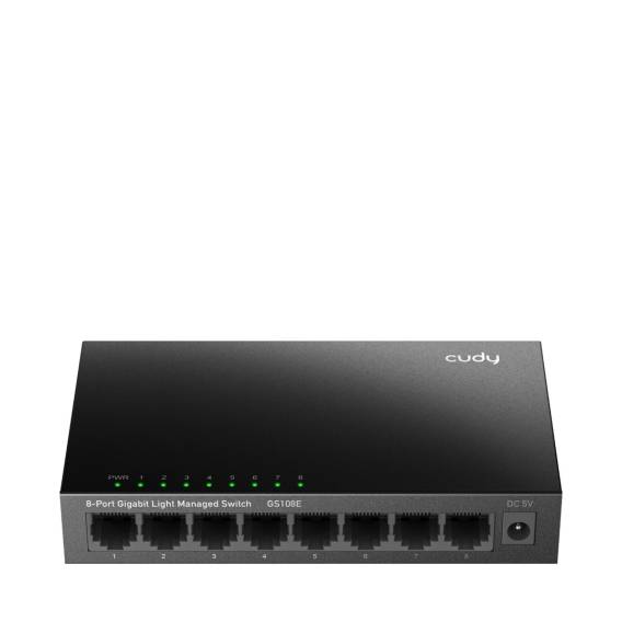 Obrázok pre Switch CUDY GS108E 8portový spravovatelný