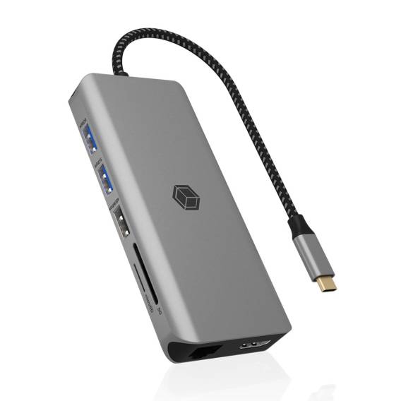 Obrázok pre ICY BOX IB-DK4061-CPD Kabel USB 3.2 Gen 1 (3.1 Gen 1) Type-C Šedá