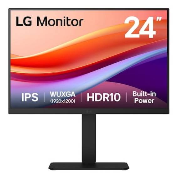 Obrázok pre LG 24BA55W-B počítačový monitor 61 cm (24") 1920 x 1200 px WUXGA Černá