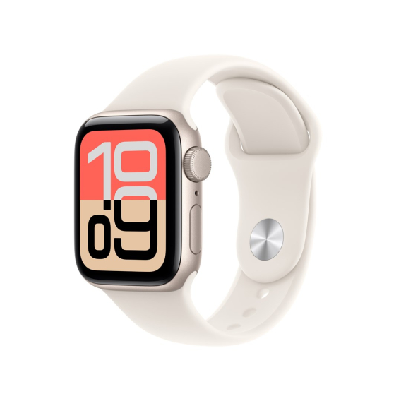Obrázok pre Apple Watch SE (3nd generation) OLED 40 mm Digitální 324 x 394 px Dotyková obrazovka Béžová Wi-Fi GPS