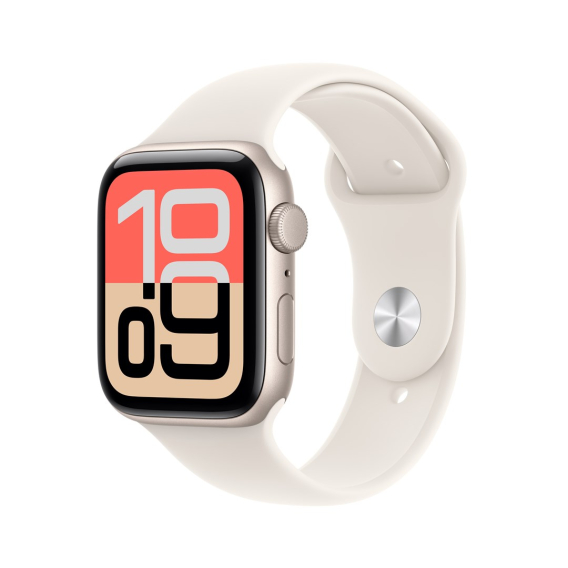 Obrázok pre Apple Watch SE (3nd generation) OLED 44 mm Digitální 368 x 448 px Dotyková obrazovka Béžová Wi-Fi GPS