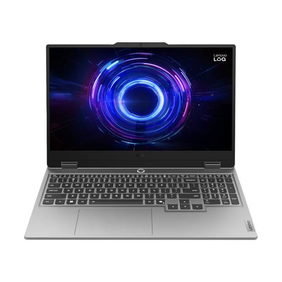 Obrázok pre Lenovo LOQ 15IRX10 Intel® Core™ i5 i5-13450HX Laptop 39,6 cm (15.6") Full HD 32 GB DDR5-SDRAM 512 GB SSD NVIDIA GeForce RTX 5060 Wi-Fi 6 (802.11ax) Šedá