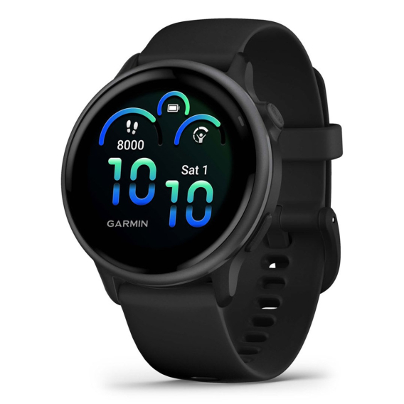 Obrázok pre Garmin vívoactive 6 3,05 cm (1.2") AMOLED 42 mm Digitální 390 x 390 px Dotyková obrazovka Černá Wi-Fi GPS