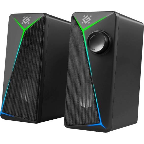 Obrázok pre PC Speakers 2.0 DEFENDER J5 2.0 6W LED USB black