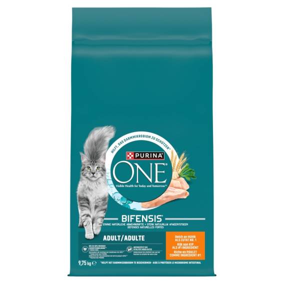 Obrázok pre PURINA One Adult Chicken - suché krmivo pro kočky - 9,75kg