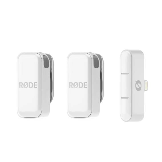 Obrázok pre RØDE Wireless Micro - Dvoukanálový digitální bezdrátový systém, Lightning, bílý