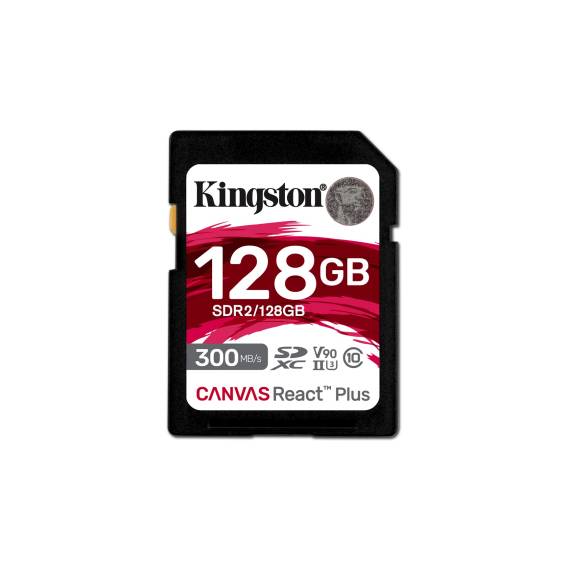 Obrázok pre Kingston Technology Canvas React Plus 128 GB SD UHS-II Třída 10