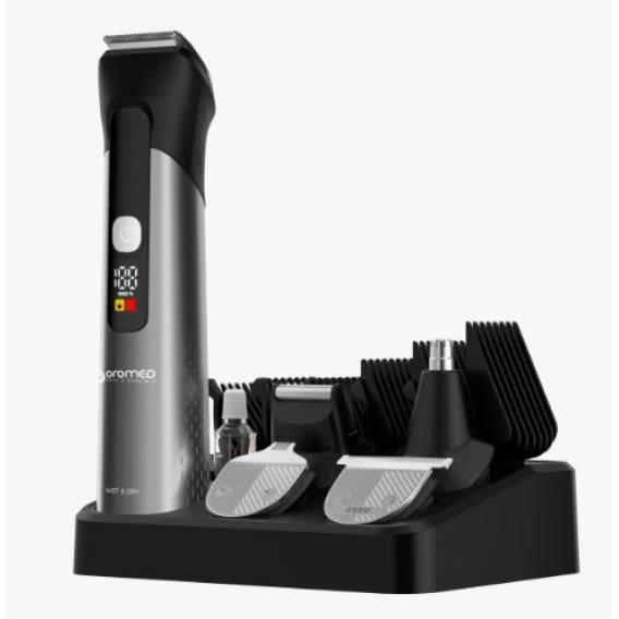 Obrázok pre Oromed ORO-TRIMMER ALL IN ONE Multifunkční zastřihovač Černý, Stříbrný