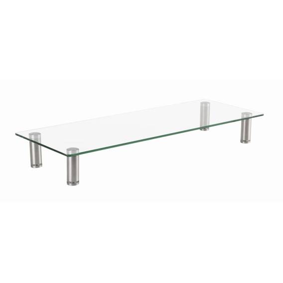 Obrázok pre Gembird MS-TABLE-GM-01 Skleněný stojan na monitor, střední