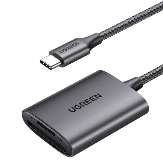 Obrázok pre Ugreen Čtečka karet SD/TF Ugreen CM401 USB C 5 Gb/s – šedá