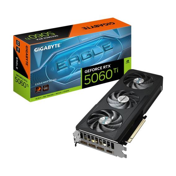 Obrázok pre Gigabyte GeForce RTX 5060 Ti EAGLE MAX OC 16G NVIDIA 16 GB GDDR7 - grafická karta