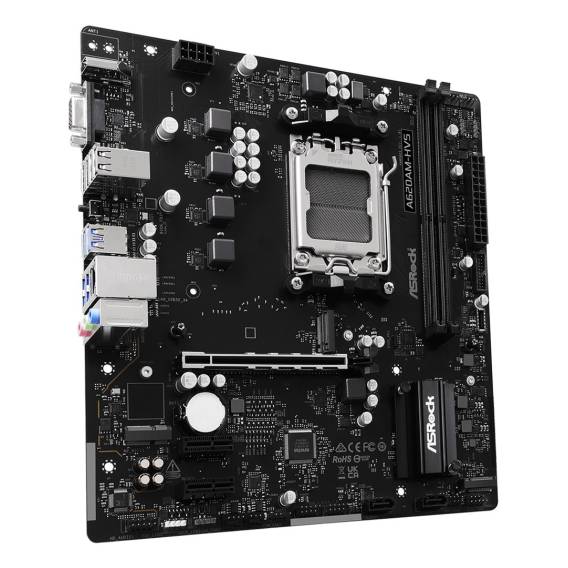 Obrázok pre Asrock A620AM-HVS AMD A620A Zásuvka AM5 Micro ATX