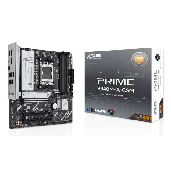 Obrázok pre ASUS PRIME B840M-A-CSM AMD B840 Zásuvka AM5 Micro ATX
