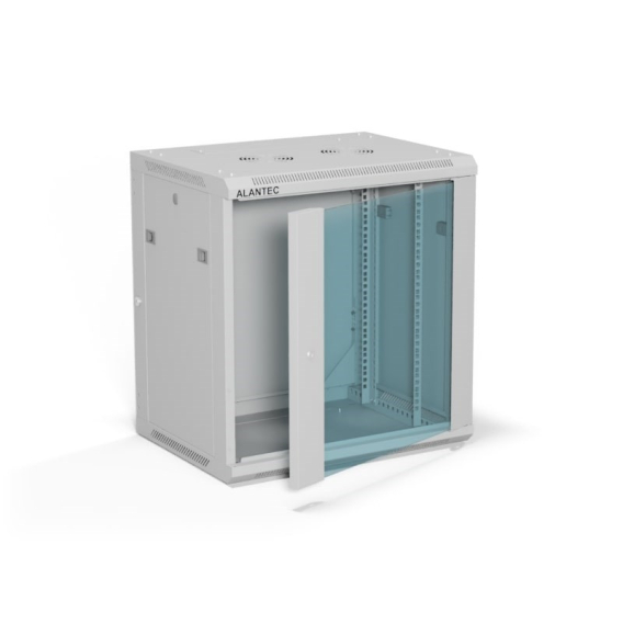 Obrázok pre ALANTEC Závěsná skříň 19" 12U 600x450, šedá barva