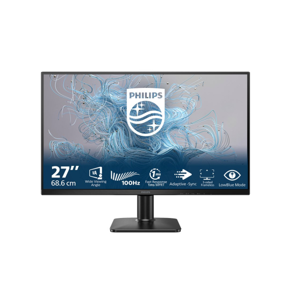 Obrázok pre Philips 1000 series 27E2N1100L/00 počítačový monitor 68,6 cm (27") 1920 x 1080 px Full HD LCD Černá