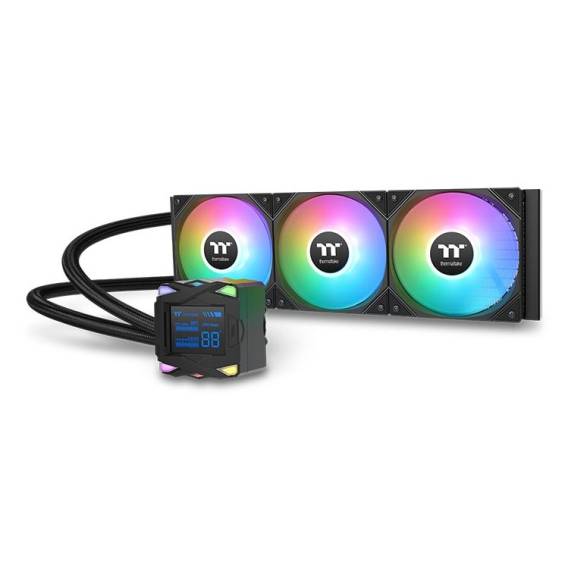 Obrázok pre Thermaltake LA360-S ARGB Základová deska Sada pro kapalinové chlazení 12 cm Černá 1 kusů
