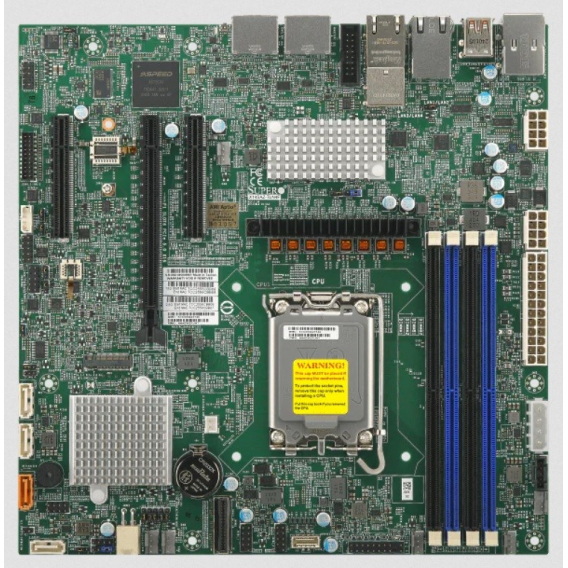 Obrázok pre Supermicro MBD-X14SAZ-TLN4F-O základní deska Intel W880