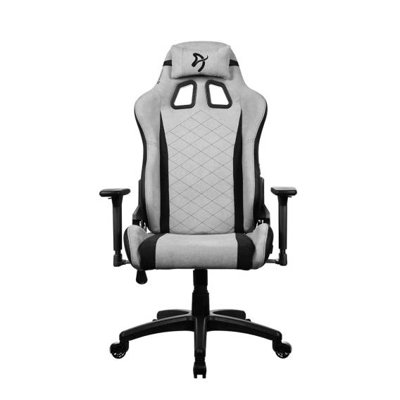 Obrázok pre Arozzi Soft Fabric | Gaming Chair | Avanti SoftFabric | Light Pilkas Herní židle pro konzoli Čalouněné