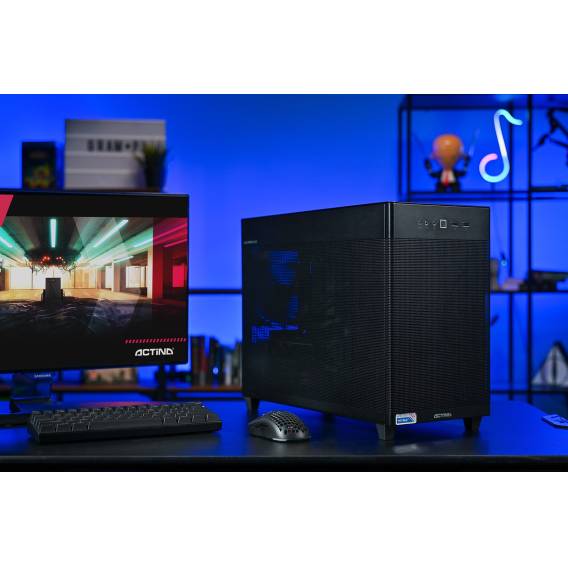 Obrázok pre Actina 5901443431848 PC AMD Ryzen™ 9 9900X 32 GB DDR5-SDRAM 1 TB SSD NVIDIA GeForce RTX 5070 Ti Windows 11 Home Mini Tower Černá
