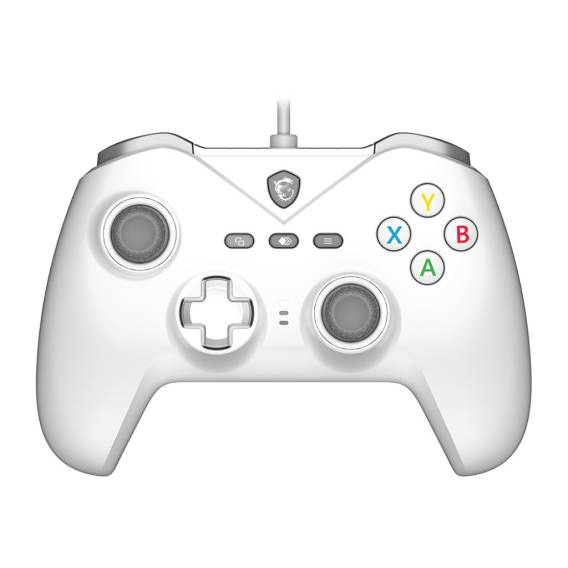 Obrázok pre MSI FORCE GC200 WHITE herní ovladač Bílá USB Gamepad Analogový/digitální Android, PC
