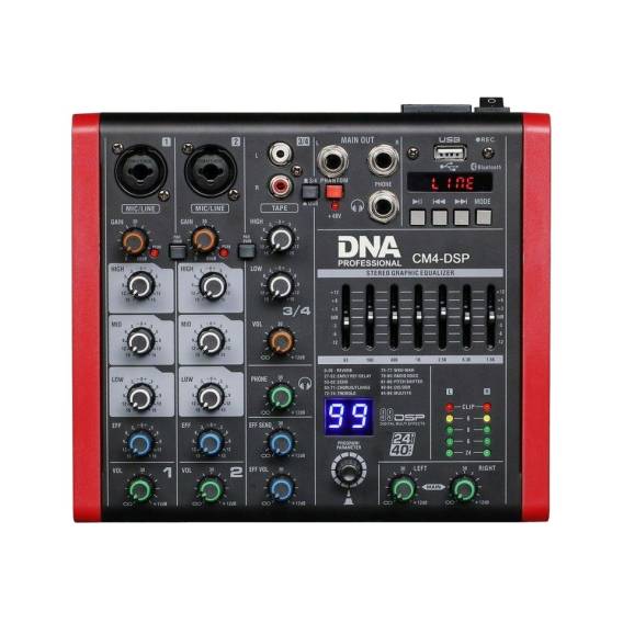 Obrázok pre DNA CM4-DSP - USB audio mixer s MP3 přehrávačem