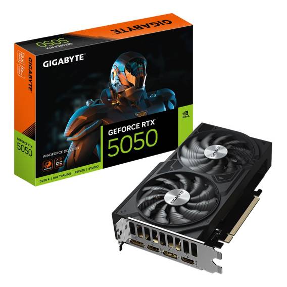 Obrázok pre GIGABYTE GeForce RTX 5050 WINDFORCE OC V2 8G NVIDIA 8 GB GDDR6