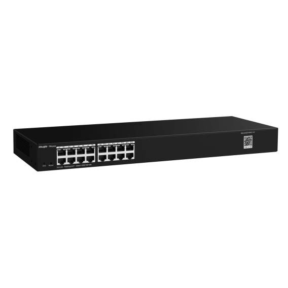 Obrázok pre Ruijie Networks RG-ES200 Managed L2 Gigabit Ethernet (10/100/1000) Desktop/Wall-Mounting Black