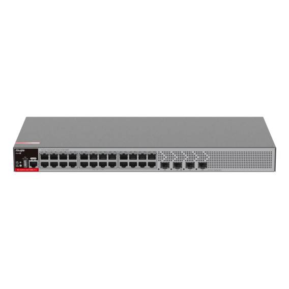 Obrázok pre Ruijie Networks RG-S2915-24GT4MS-P-L síťový přepínač Gigabit Ethernet (10/100/1000) Podpora napájení po Ethernetu (PoE) 1U Šedá