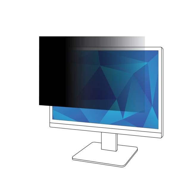 Obrázok pre 3M PF240W9B 61 cm (24") Monitor Bezrámečkový privátní filtr na monitor