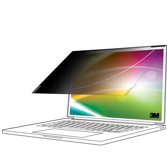 Obrázok pre 3M BPNAP003 36,1 cm (14.2") Laptop Bezrámečkový privátní filtr na monitor