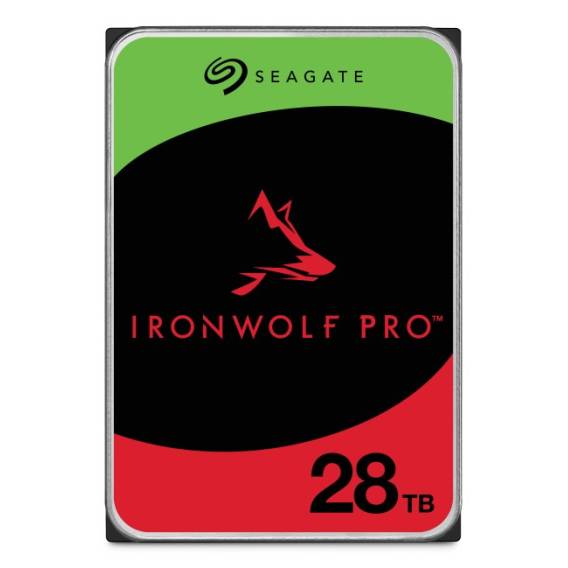 Obrázok pre Seagate IronWolf Pro ST28000NT000 vnitřní pevný disk 28 TB 7200 ot/min 512 MB 3.5" Serial ATA III