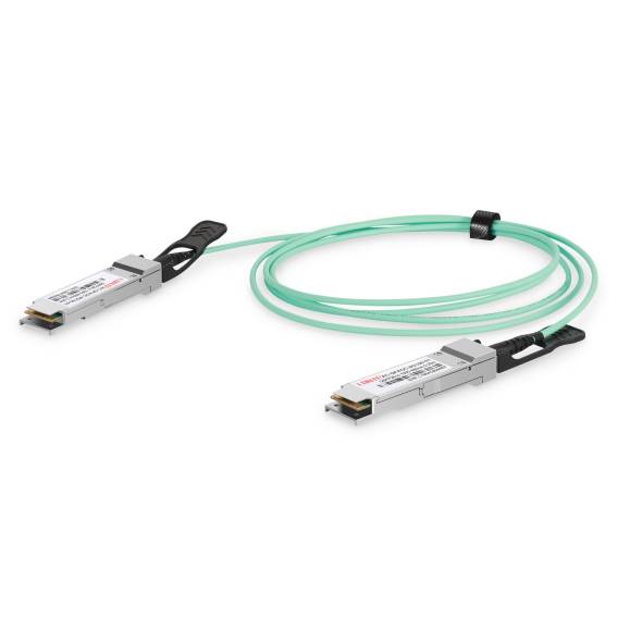 Obrázok pre Digitus DN-81626 InfiniBand a optický kabel 10 m QSFP28 AOC Barva Aqua