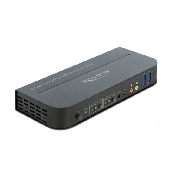 Obrázok pre DeLOCK DisplayPort 1.4 KVM Switch 8K 30 Hz s USB 3.0 a Audio