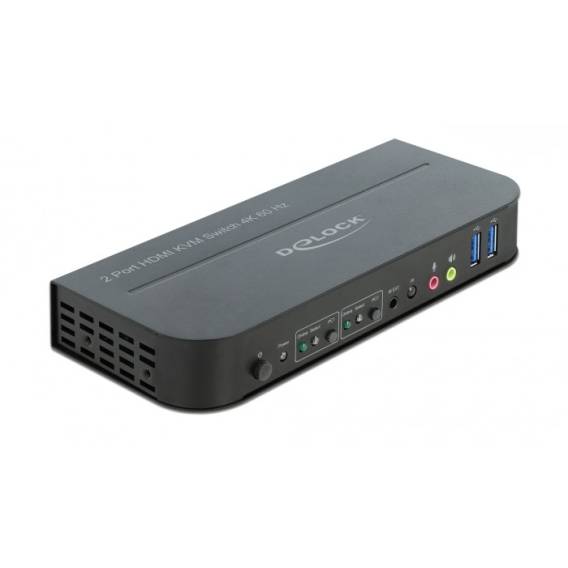 Obrázok pre DeLOCK HDMI KVM Switch 4K 60 Hz s USB 3.0 a Audio