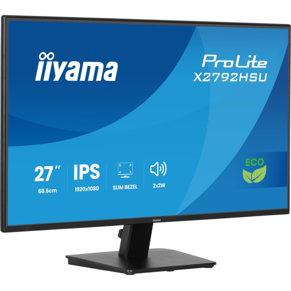 Obrázok pre iiyama ProLite X2792HSU-B1 počítačový monitor 68,6 cm (27") 1920 x 1080 px Full HD LED Černá