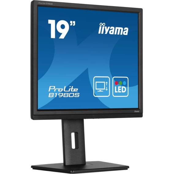 Obrázok pre iiyama ProLite B1980S-B1 počítačový monitor 48,3 cm (19") 1280 x 1024 px VGA LED Černá