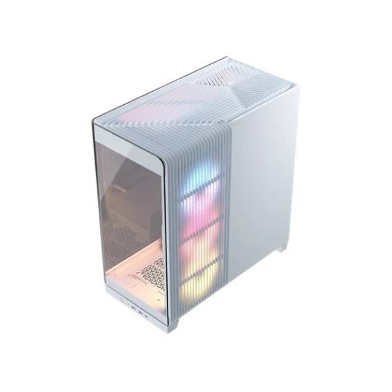 Obrázok pre Corsair 4500X LX-R RGB Tempered Glass Mid-Tower, White Midi Tower Bílá
