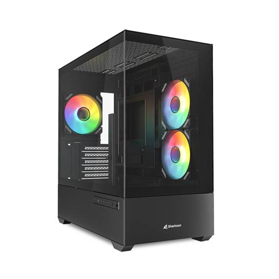 Obrázok pre Sharkoon MK6 RGB Midi Tower Bílá