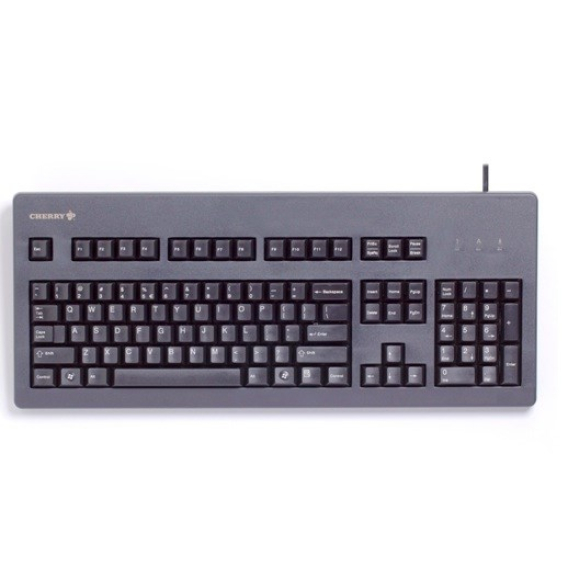 Obrázok pre CHERRY G80-3000 klávesnice USB + PS/2 Černá