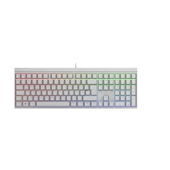 Obrázok pre CHERRY MX 2.0S RGB klávesnice Hraní USB QWERTZ Německý Bílá