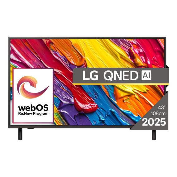 Obrázok pre LG 43QNED84A3C televizor 109,2 cm (43") 4K Ultra HD Smart TV Wi-Fi Černá